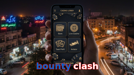 Main screen of Bounty Clash app page for PK players