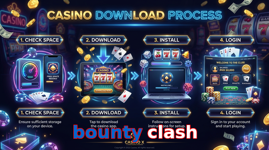 Game list for Bounty Clash download section