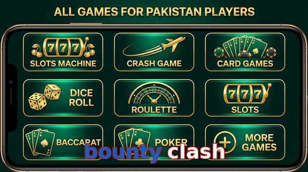 Main screen of Bounty Clash games page for PK players
